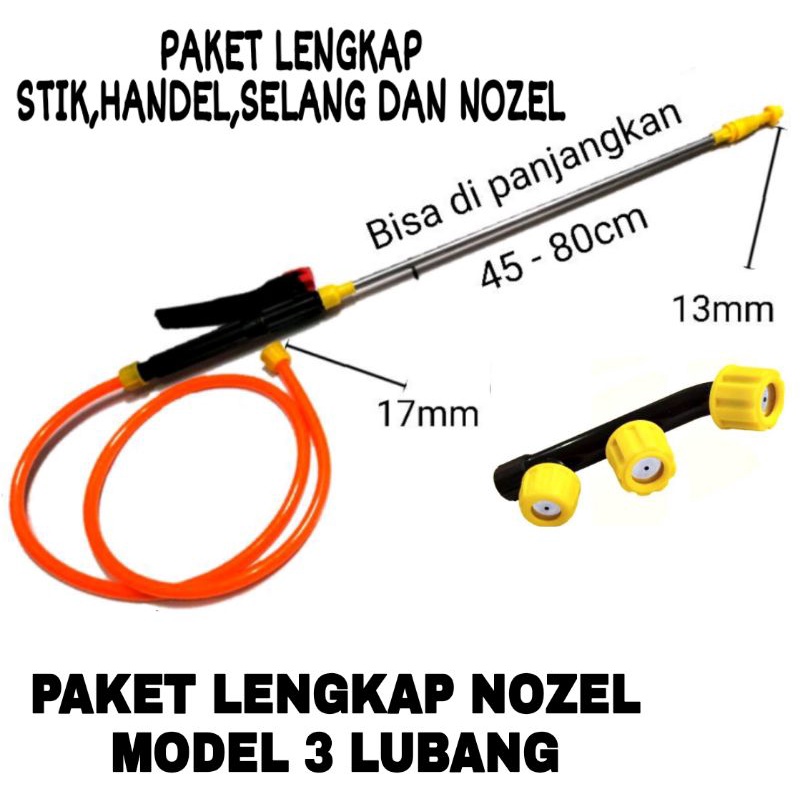 Jual Stik Sprayer Manual Elektrik Handel Sprayer Selang Dan Nozel