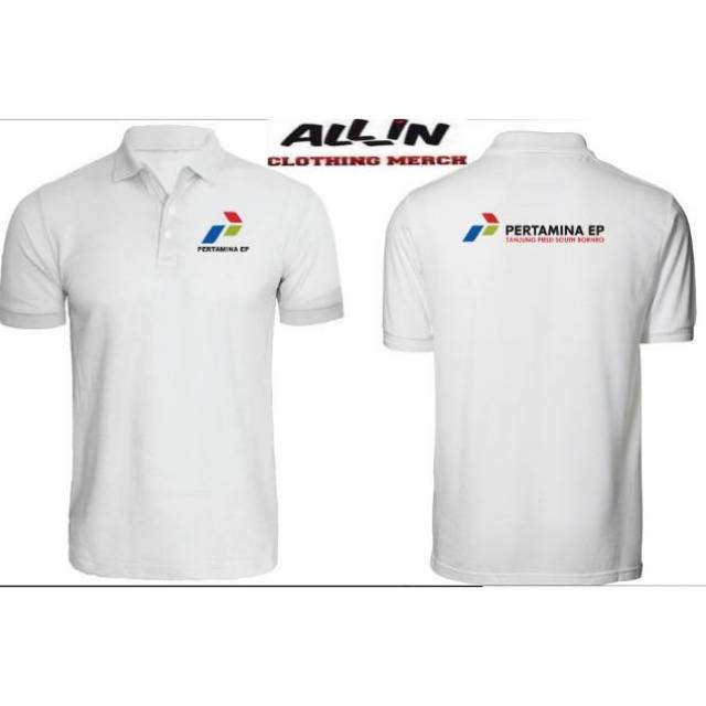 Jual Kaos Polo Kerah Pertamina Ep Logo Pertamina Polo Shirt Pertamina