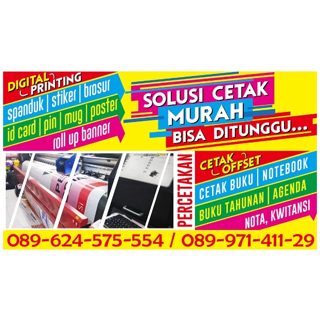 Jual Cetak Spanduk X Banner Roll Banner Dan Cetak Offset Brosur