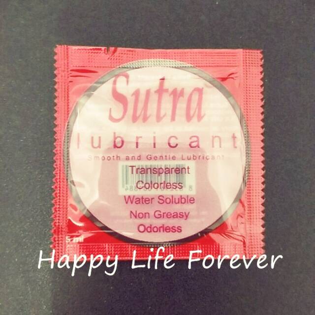 Jual Sutra Lubricant Sachet 5 Ml Pelumas Pelicin Shopee Indonesia