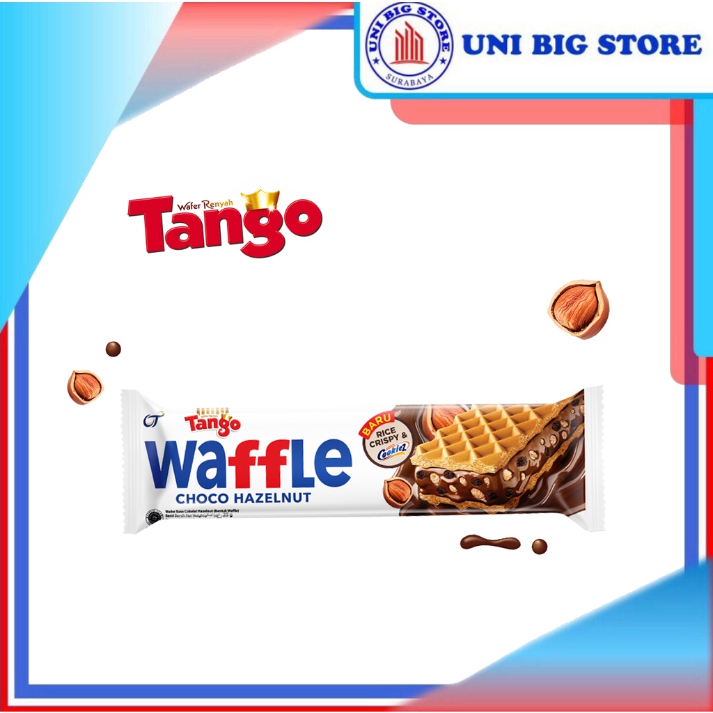 Jual Tango Waffle Choco Hazelnut 25 Gr Wafer Coklat Shopee Indonesia