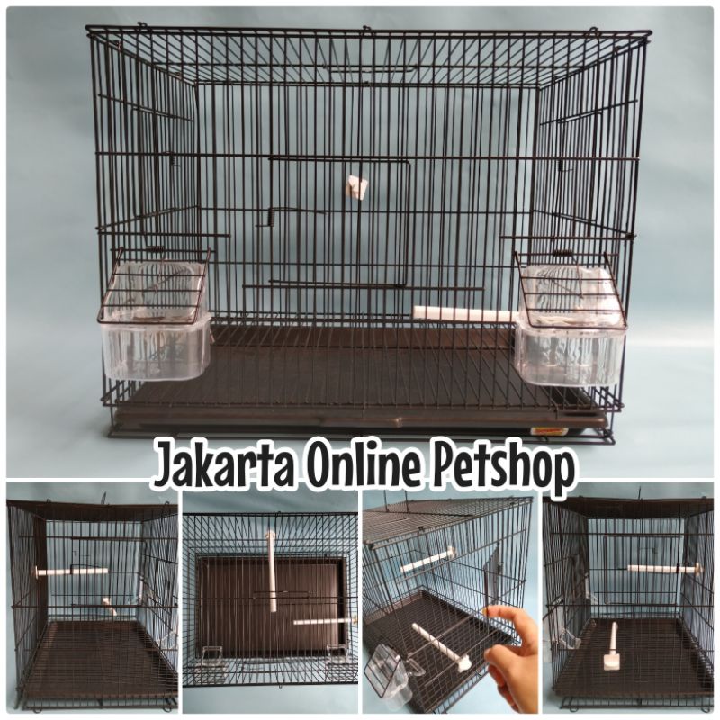 Jual Jop Octagon B Hitam Kandang Burung Finch Shopee Indonesia