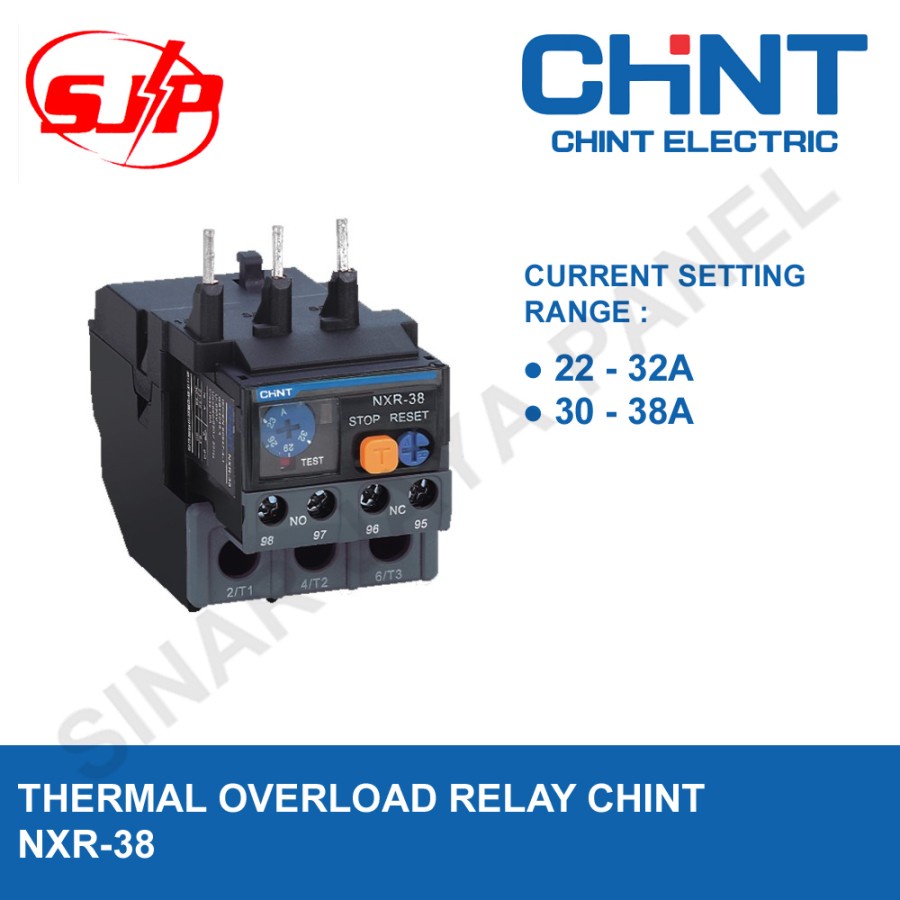 Jual Thermal Overload Relay Chint Nxr Original Shopee Indonesia