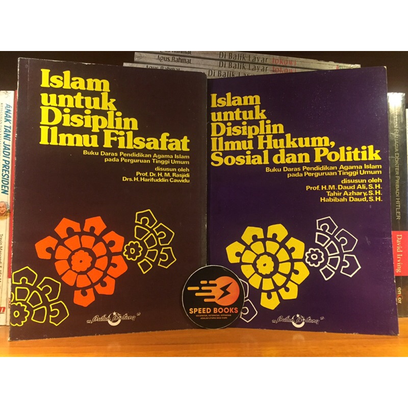 Jual Paket Dua Buku Islam Untuk Disiplin Ilmu Filsafat Hukum Sosial Dan