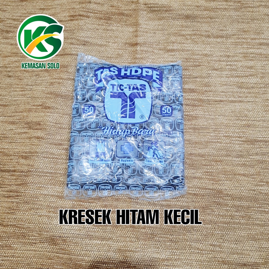 Jual Plastik Kantong Kresek Hdpe Tic Tas Kecil Hitam Shopee Indonesia