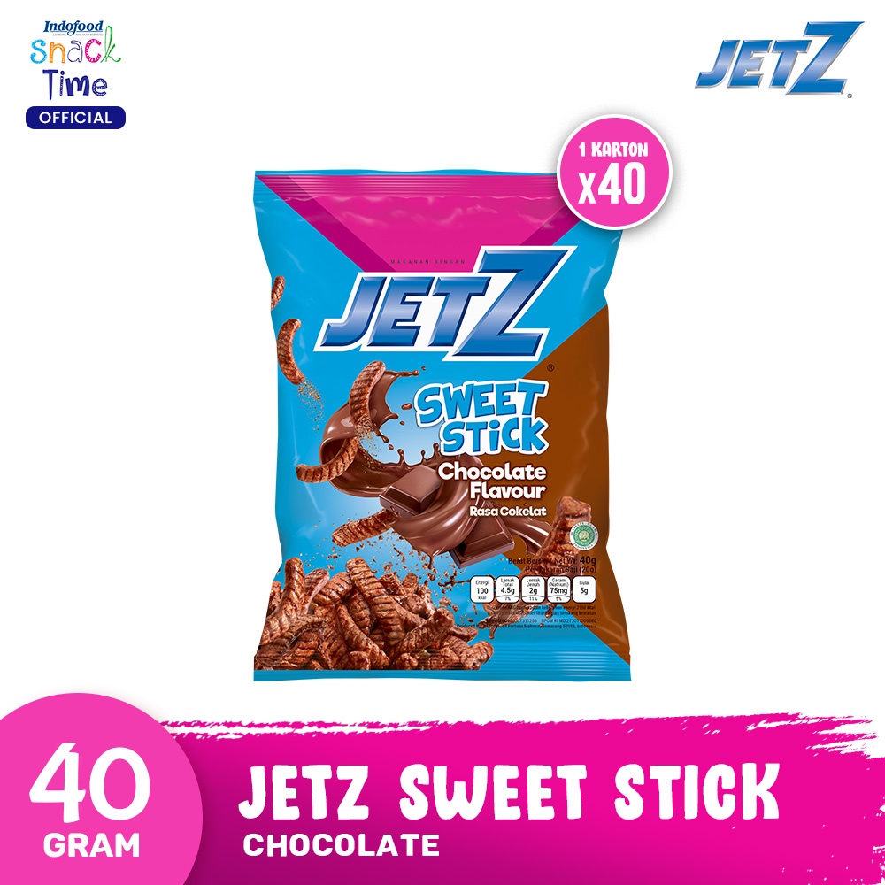 Jual JetZ Sweet Chocofiesta 40 Gr 40 Pcs Carton Shopee Indonesia