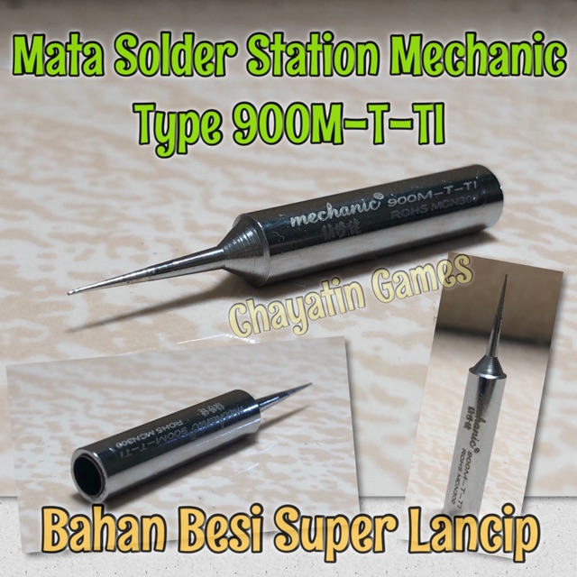 Jual Mata Solder Station Mechanic Type M T Ti Super Lancip Lurus