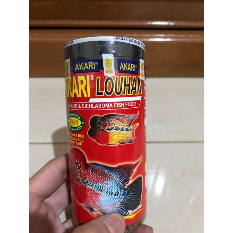 Jual Akari Louhan In Makanan Pakan Pelet Ikan Louhan Lohan Gram