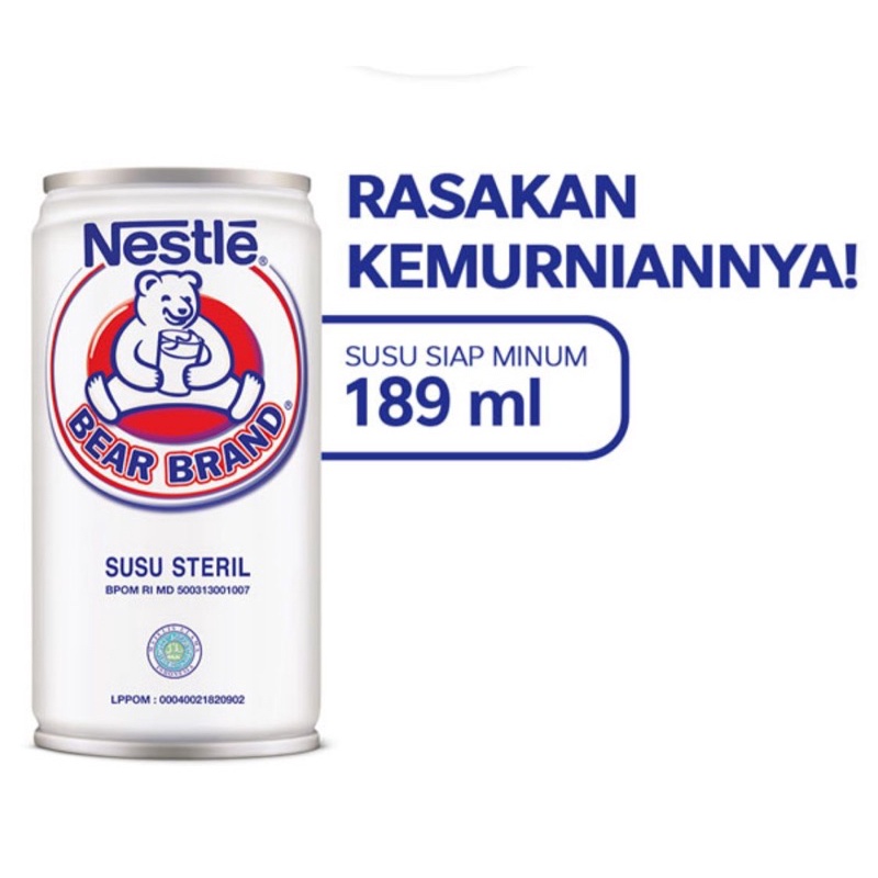 Jual Bear Brand Susu Kaleng Beruang Ml Shopee Indonesia