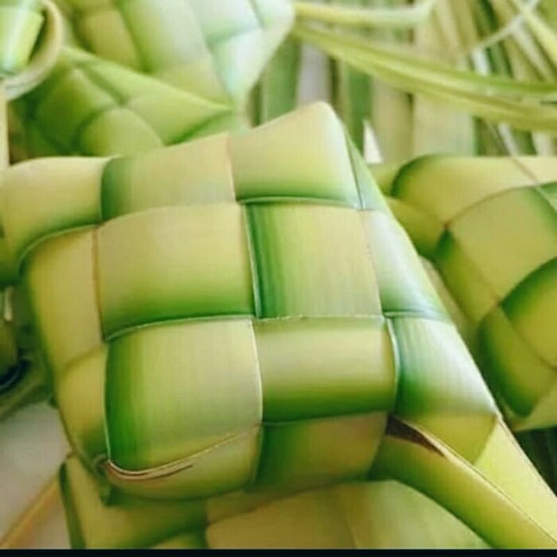 Jual Cangkang Ketupat Termurah Ketupat Kosong Dari Janur Daun Kelapa