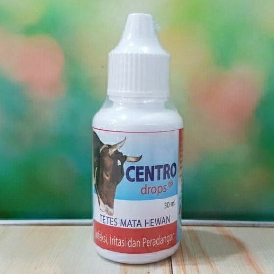 Jual CENTRO DROPS OBAT TETES MATA HEWAN TERNAK SAPI KERBAU KAMBING