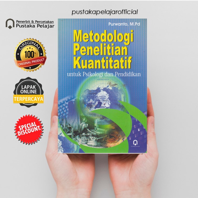 Jual Buku Metodologi Penelitian Kuantitatif Purwanto Pustaka