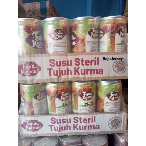 Jual Susu Tujuh Kurma 200ml 1 Dus 12 Pcs Shopee Indonesia