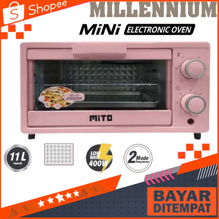 Jual Mito Oven Listrik Mini Mito Mo Kapasitas Liter Watt Low