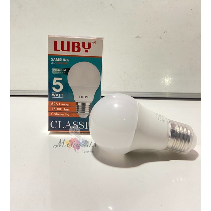 Jual Lampu Led Luby Classic Cahaya Putih W W W W W W Dan