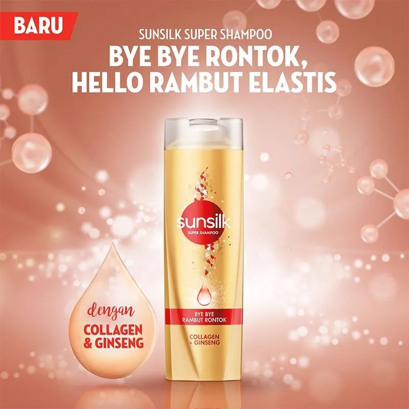 Jual Sunsilk Super Shampoo Bye Bye Rambut Rontok Ml Shopee Indonesia