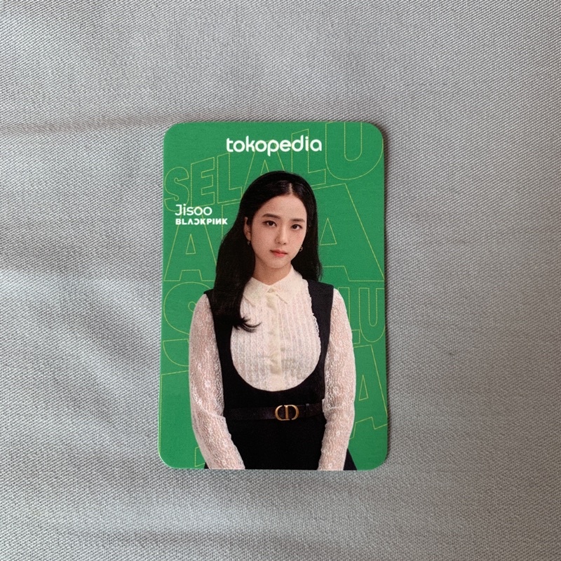 Jual BOOKED PC OFFICIAL JISOO X TOKO HIJAU TP BLACKPINK PHOTOCARD BP