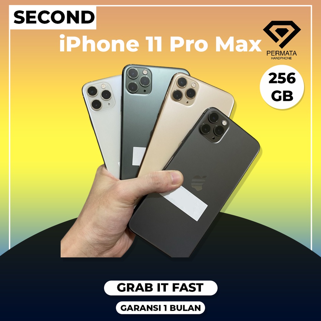 Jual Iphone Promax Pro Max Gb Second Garansi Bulan Sim All