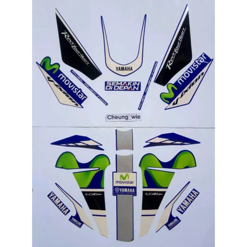 Jual Lis Body Striping Yamaha New Vixion Advance Nva Livery