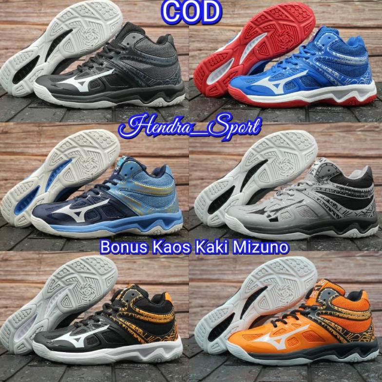 Jual SEPATU MIZUNO WAVE THUNDER BLADE 2 MID IMPOR TERBARU KODE F7561