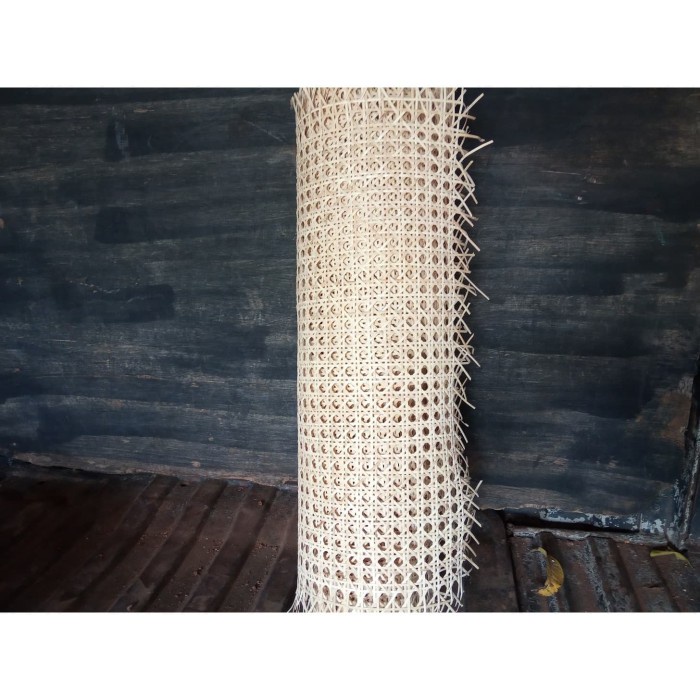 Jual Lembaran Rotan Webbing Kembang Tanjung Cm X Cm Shopee