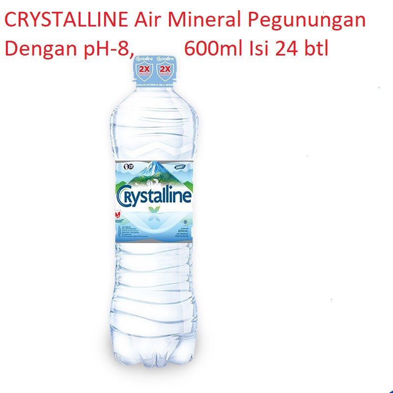 Jual Crystalline Aiir Mineral Pegunungan Ph Ltr Dus Isi