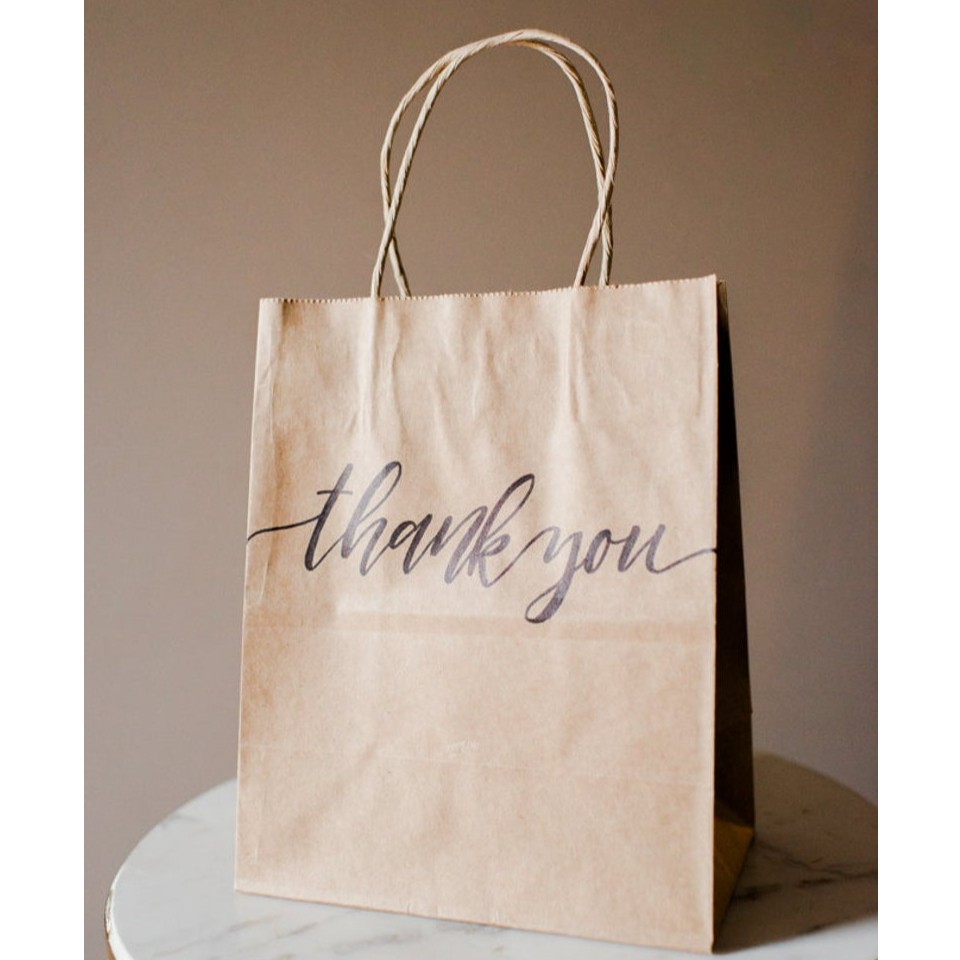 Jual POLOS Paper Bag Coklat Polos Besar 30x20x9 Cm Paper Bag Souvenir