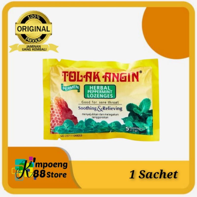 Jual Permen Tolak Angin Sidomuncul Sachet Pcs Shopee Indonesia