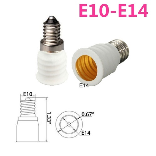 Jual Konverter Fitting Lampu E To E Lampu Bolham Cabe Led Candle