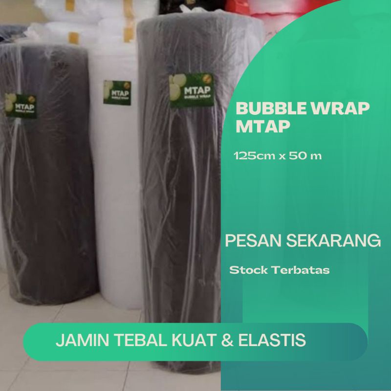 Jual Mtap Bubble Wrap Hitam Putih Cm Meter Jamin Tebal