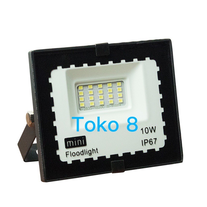 Jual Lampu Sorot Tipis Led 10w Outdoor Tembak Flood Light Kap Sorot