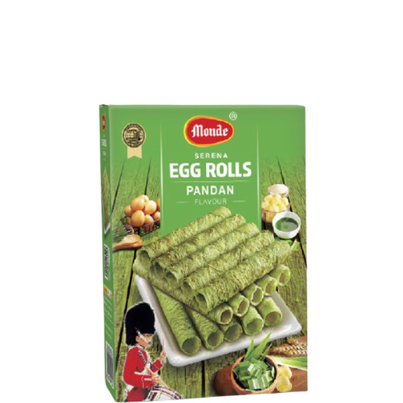 Jual Monde Serena Egg Roll Cookies Pandan Gr Shopee Indonesia