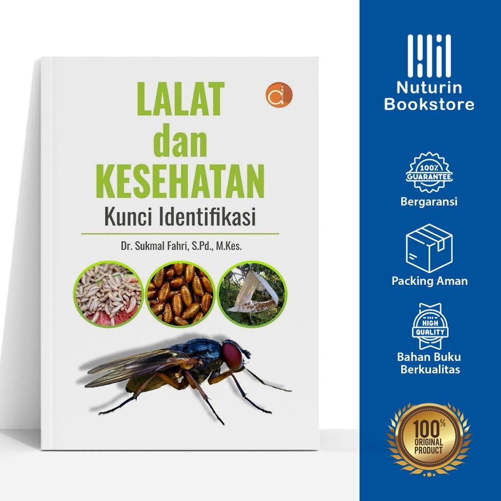 Jual Buku Lalat Dan Kesehatan Kunci Identifikasi Buku Kesehatan