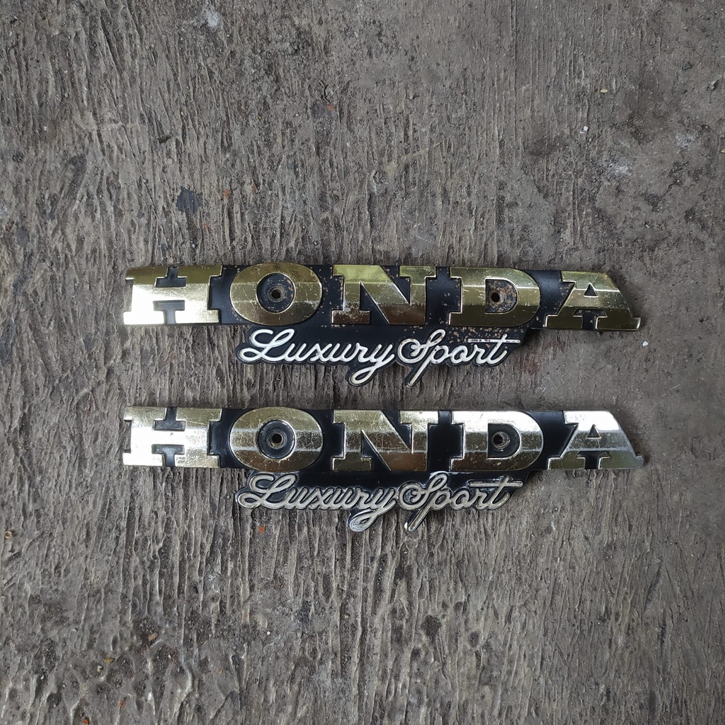 Jual Logo Emblem Tangki Honda GL100 GL125 GL Pro Original Shopee