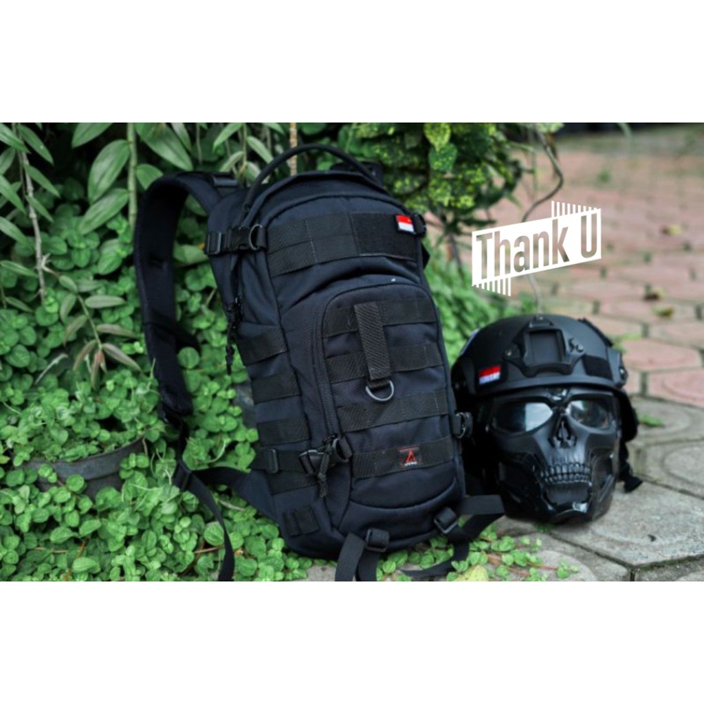 Jual COD Tas Punggung Sepeda Army Tactical Backpack TNI POLRI