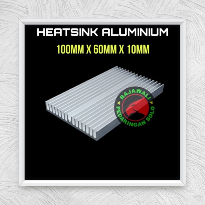 Jual HEATSINK ALUMINIUM PENDINGIN HEATSINK SIRIP 100X60X10MM Shopee