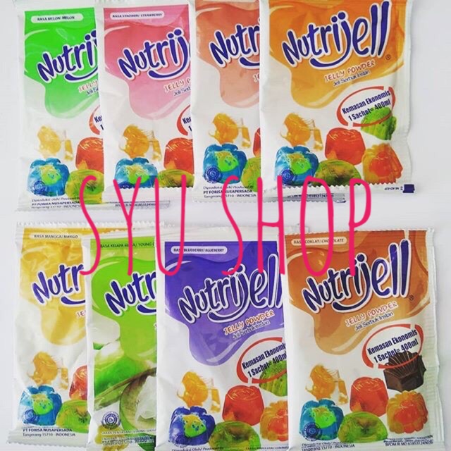 Jual Nutrijell Nutrijel Besar 15 Gr All Variant Shopee Indonesia