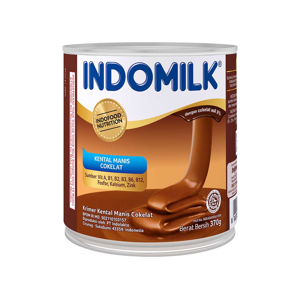 Jual Indomilk Coklat Gr Indofood Nutrition Krimer Kental Manis