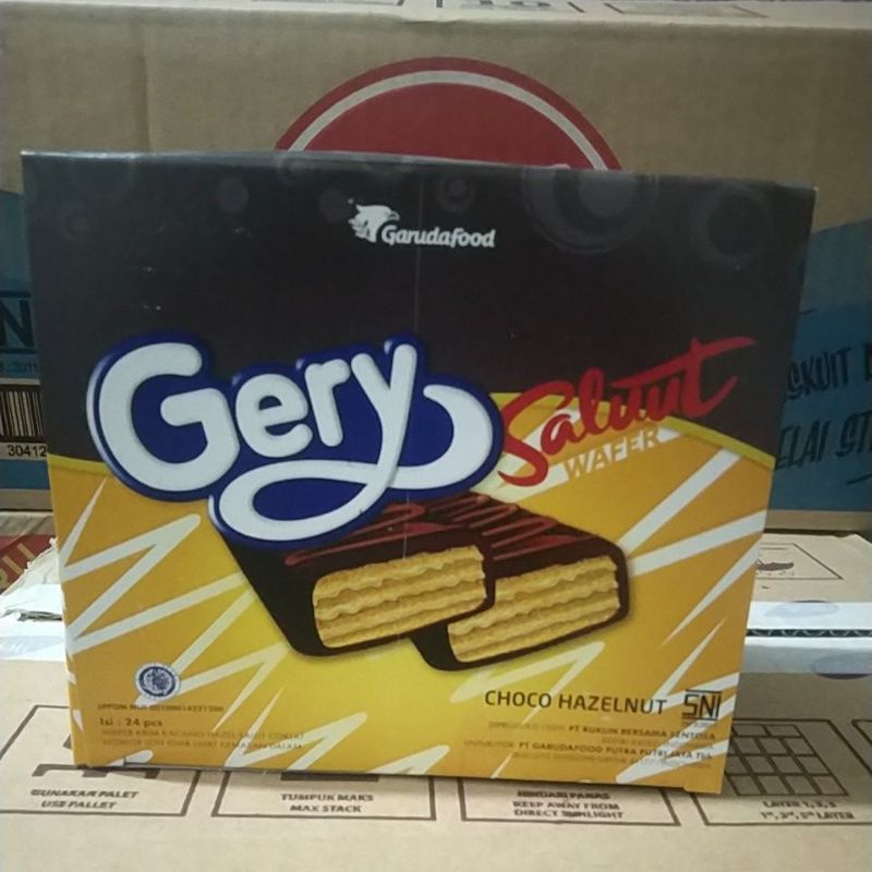 Jual Gery Salut Wafer 6gr Isi 24 Pcs Shopee Indonesia