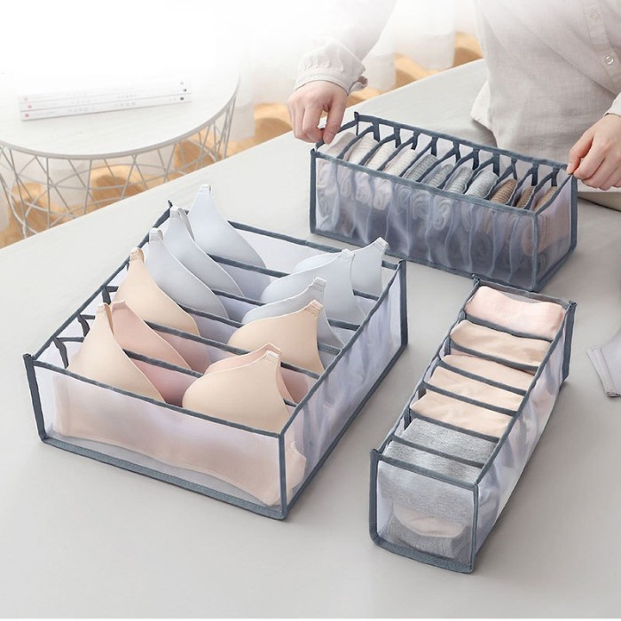 Jual Tempat Penyimpanan BH Bra Celana Dalam Underwear Storage Organizer