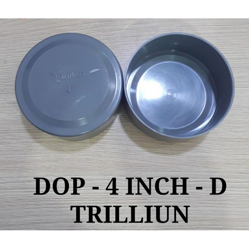 Jual Dop Tutup Pipa Pralon Pvc Trilliun 4 Inch Shopee Indonesia