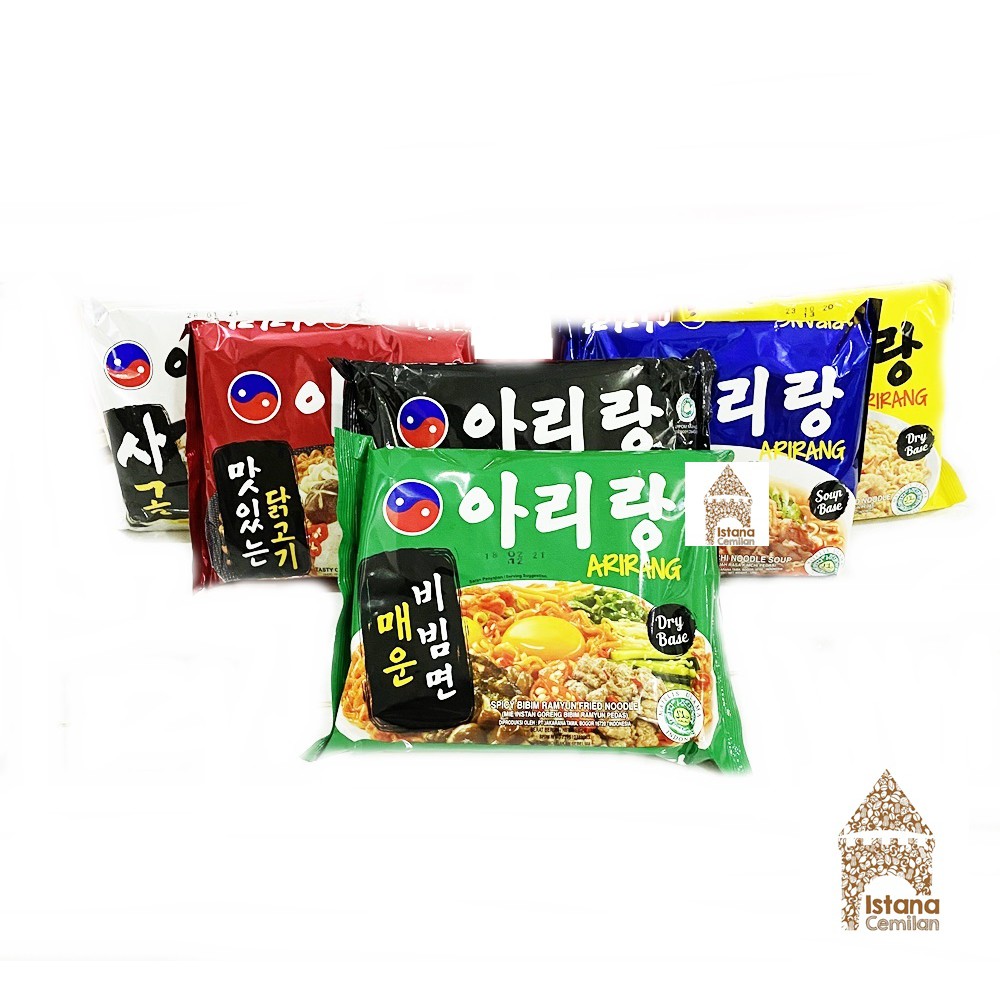 Jual Mie Arirang Korea HALAL MUI Spicy Kimchi Black Garlic