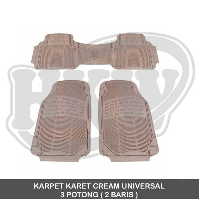 Jual Karpet Karet Cream 3 Potong Mobil All New Grand Livina Shopee