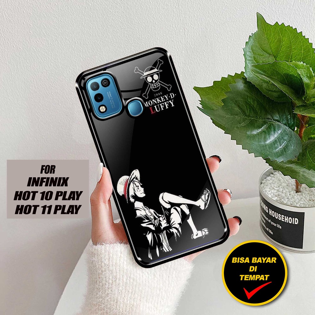 Jual CA Case Hardcase Infinix HOT 11 PLAY HOT 10 PLAY Glossy Motif