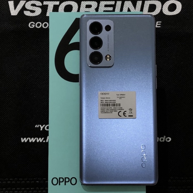 Jual Oppo Reno 6 Pro 12 256 GB Ex Garansi Oppo Indonesia Second Bekas