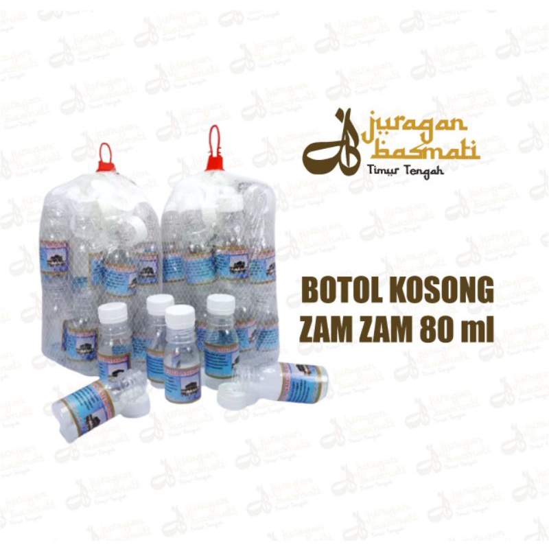 Jual Botol Kosong Zam Zam 80ml 25pcs Shopee Indonesia