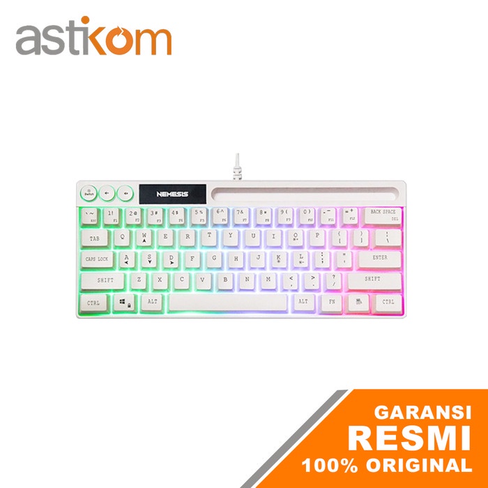 Jual Keyboard Gaming NYK Nemesis ERIS K 06 K06 Rainbow TKL Membrane