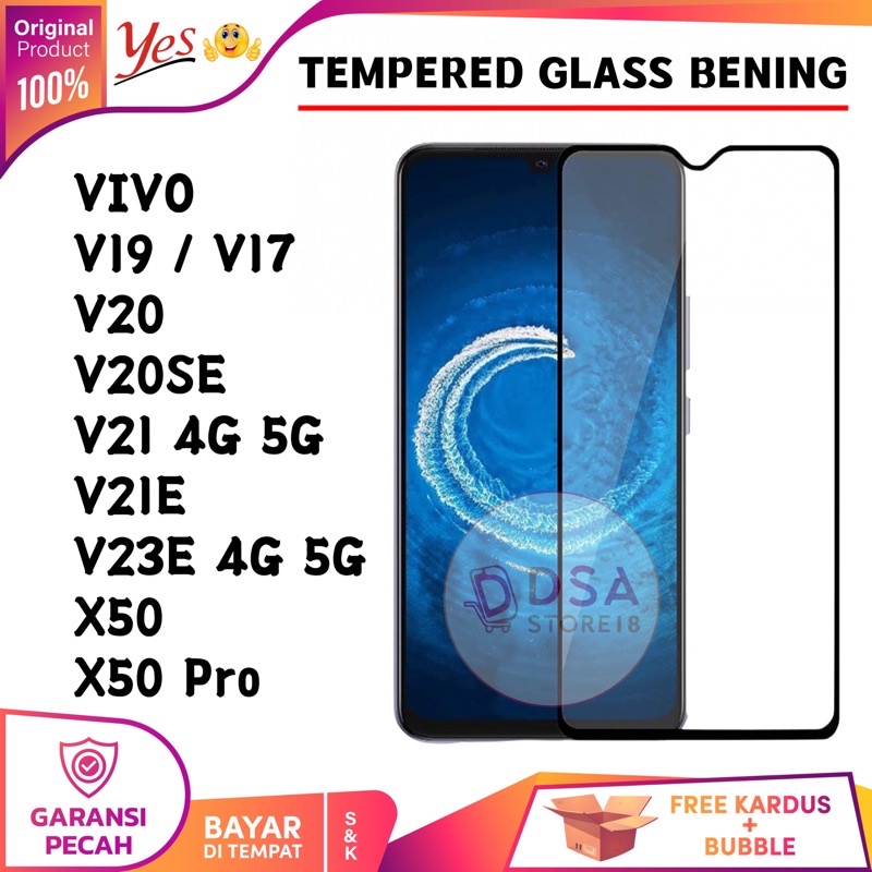 Jual Anti Gores Vivo V23e V21E V20 V20Se V21 V19 X50 Pro Tempered Glass