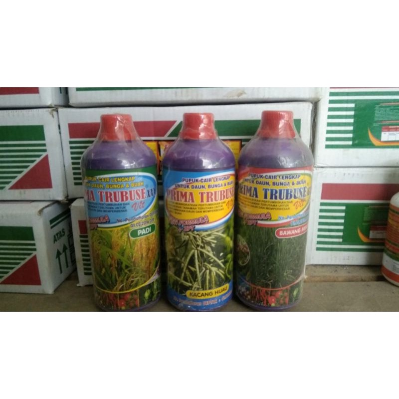 Jual Pupuk Cair Prima Trubuse 1 Liter Daun Bunga Dan Buah Shopee