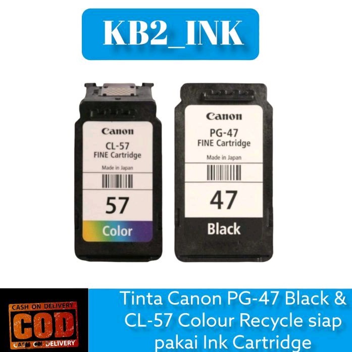 Jual Tinta Canon Black Colour Recycle Siap Pakai Shopee Indonesia